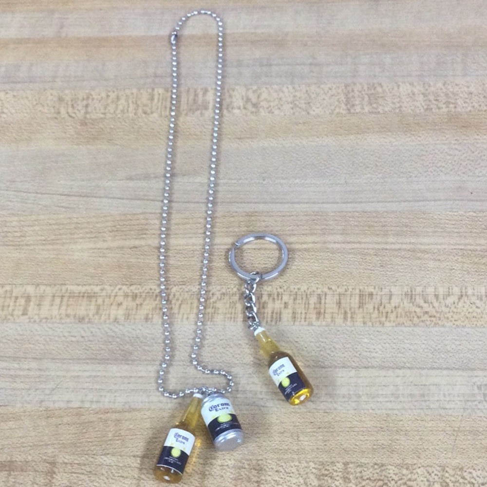 New Corona extra Necklace and keychain